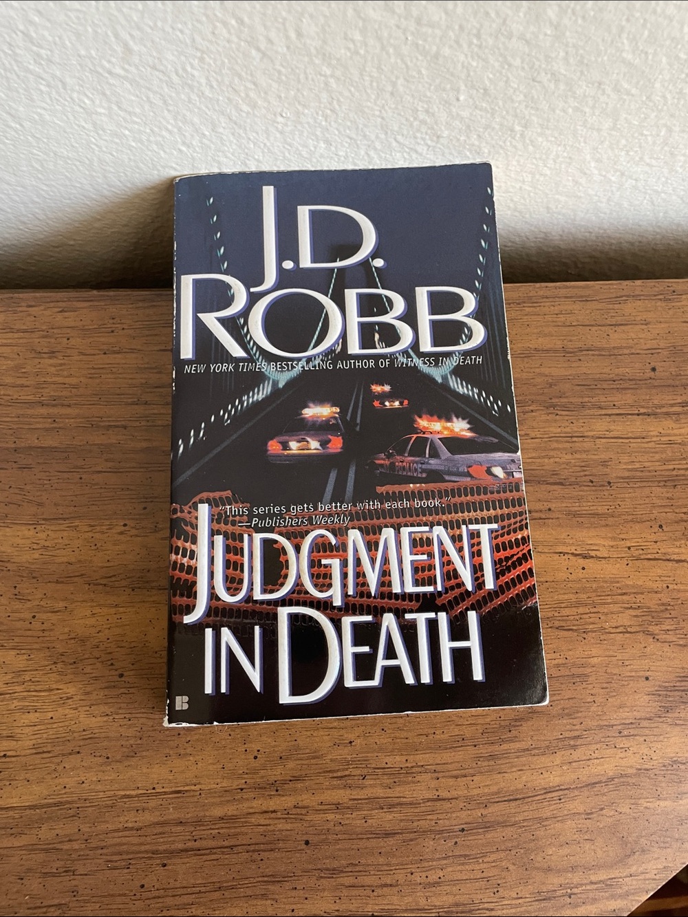 Judgment in Death - Black & Blue Cover numbertwelve